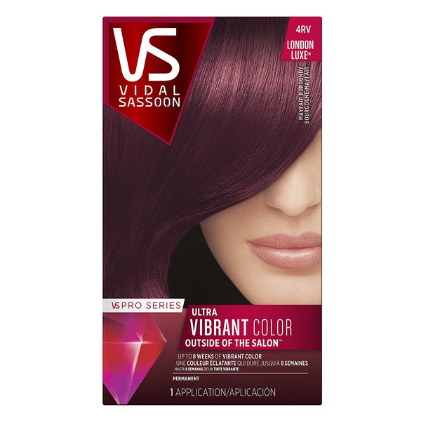 Vidal Sassoon Hair Color 4Rv For Mayfair Burgundy Bourgogne Hair