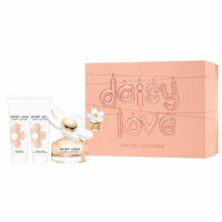 Set - Marc Jacobs Daisy Love 50ml EDT Spray + 75ml Body Lotion + 75ml Shower Gel for Women